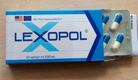 Внешний вид препарата Лексопол