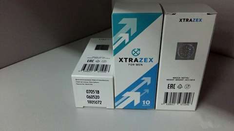 Комплект таблеток Xtrazex для мужчин